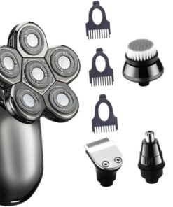 LIFKOME Afeitadora Eléctrica Recargable Multifunción para Hombre Recortadora Barba y Pelo Lavable Ligera y Portátil para Viaje