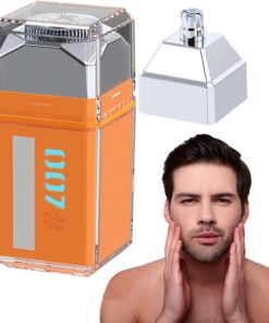 Afeitadora de Cuchillas, Afeitadora de Barba Impermeable Con Pantalla, Depiladora Inalámbrica para Nariz Bajo Brazo Casa Viaje Ducha