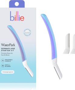 Billie Kit de iniciación de maquinilla de afeitar Dermaplaning - WaterPark
