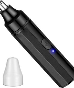 Recortador de Nasal para Hombres Recortador Tamaño Bolsillo Silencioso y | Recortadora nasal eléctrica recargable para para Niños Adultos Adolescentes Ancianos Padre Esposo Mañana Viaje Ba