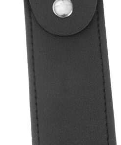 Healeved 3 Piezas Funda De Maquinilla De Afeitar Portátil Bolsa De Transporte Para Afeitadora Defensor Manejar Mascota Clíper Hojas De Afeitar De Doble Cara Pararse Pu Brown