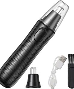 Recortadora Eléctrica Para La Nariz Relajante Inalámbrico Portátil E | La Afeitadora Nasal de Diario Cortapelos Barba Cejas Rostro Nariz Calmante Impermeable Inalámbrico Mujeres Hombre