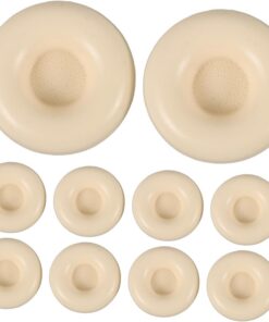 10 Bloques de Cera Dura de Abejas para Depilación Facial | Blanco, 10 Piezas, para Piernas y Vello Facial, Acabado Suavizado y Eficaz