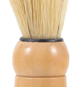 Generic Brocha de Afeitar para Barba de Hombre Cerdas de Jabalí y Mango de Madera, Cepillo Multifuncional para Crema y Jabón de Afeitar, Adecuado para Cuidado Personal y Peluquería,