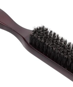 STOBAZA Cepillo y Material Sintético para Hombre Diseño Ergonómico Estilo Profesional Salón para Cuidado Facial y Afeitado