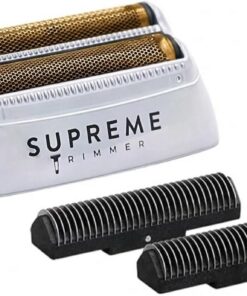 Supreme Trimmer Lámina de repuesto y cortador SB63 | Lámina hipoalergénica para Crunch STF602 | Gris