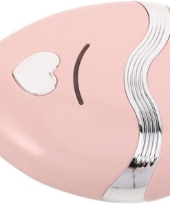 Toyvian Recortadora Íntima para Mujer, Bikini Trimmer, Metal, Rosa, Forma de Corazón, Portátil para Viaje y Ducha, para Axilas y Piernas