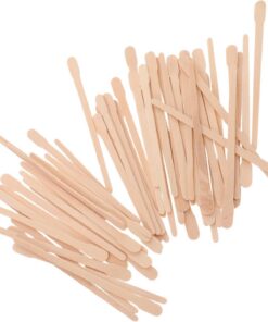 1000 Piezas Espátulas de Cera de Madera para Depilación Facial y Corporal, Aplicación Precisa y Portátil para Uso en Casa y Viaje
