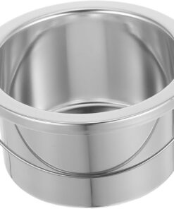 Recipiente Interior de 500ml para Derretir Cera de Aluminio con Diseño Ergonómico para Uso Profesional en Salones de Belleza y Depilación