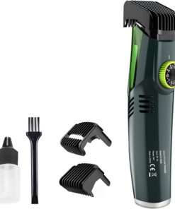 Afeitadora eléctrica con pantalla de 2 velocidades, corte versátil, impermeable, recargable por USB, para hombres, uso doméstico