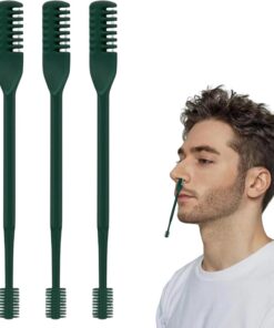 Cortador de Nasal Cortapelos Nasal de Doble Cabezal | Cortadoras con Cuchilla Rotativa 360 Grados Diseñado para Afeitado y Corte
