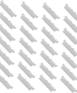 Healeved 500piezas Cuchillas De Afeitar De Inoxidable Para Manual Diseño Multifuncional Para Recorte De Barba Portátil y Conveniente Para Uso Personal o Barberías