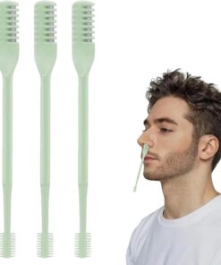 Recortador De Nasal Manual Recortador Nasal De Doble Cabeza | Cortadoras con Cuchilla Rotativa 360 Grados Diseñado para Afeitado y Corte