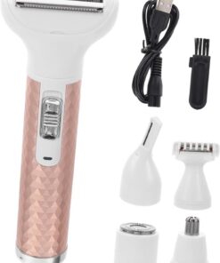 Afeitadora Eléctrica Multifunción Usb Herramienta Para Recortar Cejas Afeitadora Facial Para Mujer