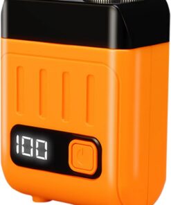 Máquinas de afeitar para Hombres 360 Grados Afeitadora Rotativa | Maquinillas De Afeitar Eléctricas Inalámbricas Para Hombres Para En Coche, Viaje, Vacaciones, Hotel, Exterior, Interior Y