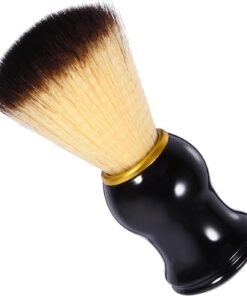 MAGICLULU Brocha para Afeitar de Espuma Mango de Madera Portátil para Cuidado Facial en Viajes y Negocios Color Aleatorio
