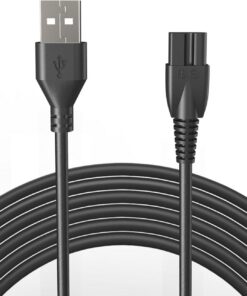 Cable de carga universal para cortapelos de pelo, cargador de repuesto para varias cortadoras de pelo eléctricas, afeitadoras, recortadoras, recortadoras, cortadoras de mascotas SUPRENT, compatible