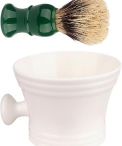 Tradicional Barthörs Herramientas Set Afeitado Bowl Afeitado Espuma de Afeitar Cepillo de Afeitar Mojado Kits de Afeitado Para