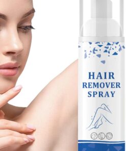 Mane Spray Depilatorio Herramienta de limpieza portátil compacta | Spray inhibidor y reductor del duradero para piel sensible en manos, rostro, cuerpo, para hombres y mujeres.