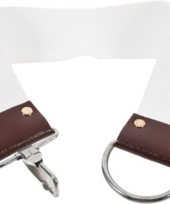 Hemobllo Correa de Afeitar de Algodón Beige para Mantenimiento y Afilado de Cuchillas, Ligera y Duradera para Peluqueros Profesionales