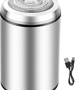 Afeitadoras eléctricas faciales para hombre Recortadora Recargable Pequeña | Recortador de facial impermeable para hombre Para el rostro, la barba, cuerpo, axilas, la espalda y el v