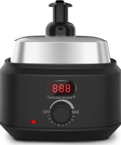TASALON Máquina de afeitar de espuma caliente mejorada de 850 ml, pantalla digital de 2 bombas | Calentador de espuma de gran capacidad adecuado para uso doméstico personal, salones y barberías profesionales