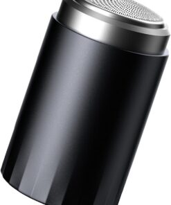 Afeitadora eléctrica portátil para hombres, pequeña recortadora de barba recargable, impermeable, para el rostro, el pelo, regalo de Año Nuevo, viaje eléctrico