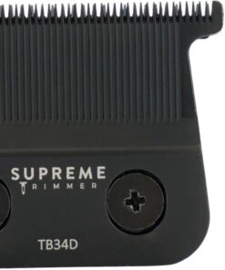 Supreme Trimmer Hoja de dientes profundos desmontable para recortadora de 2 velocidades, hoja TB34D extraíble para acabados suaves, fácil limpieza (compatible con recortadora 2SPEE ST622)