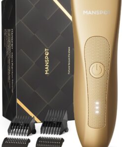 MANSPOT Manscape - Recortadora de acabado de cabello para hombre, afeitadora y maquinilla de afeitar para hombre, regalo para el día de San Valentín para él, perfecto para marido, novio, regalos de