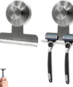 Gancho para afeitado masculino Gancho con de pared para afeitado | Soporte Maquinilla Afeitar Manual Para Baño, Hogar, Apartamento, Residencia Universitaria, Hotel Y Dormitorio