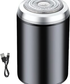 Afeitadoras eléctricas faciales para hombre Pequeño recortador silencioso | Afeitadora de Barba Impermeable Para el rostro, la barba, cuerpo, axilas, la espalda y el viaje