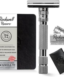 Rockwell - Afeitadora de seguridad T2 ajustable TTO Gun Metal