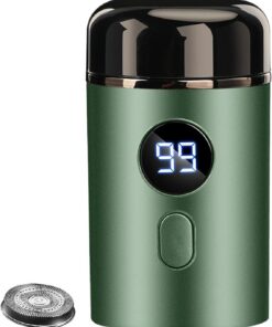 Afeitadora Eléctrica De Viaje Impermeable, Portátil, De Tamaño Compacto Y | Afeitadora de tamaño bolsillo en piernas, axilas, pecho y cuerpo completo