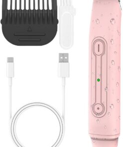 Depiladora Eléctrica Bikini Para Mujeres, Depiladora Zona Bikini Mujer | Portátil Doble Cabeza Cara y Cuerpo para Áreas Sensibles Mujeres Activas