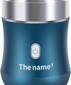Generic Electric Shaver | Electric Shaver for Men | Compact Face Shaver, Portable Electric Beard Trimmer, 1.76x2.56 Inches Compact Rechargeable Beard Trimmer with Washable Features for Travel &