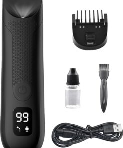 Cortadora de pelo eléctrica, recortadora para hombres, Mini afeitadora de | viaje para vello corporal, Cortadora de pelo inalámbrica, afeitadora de barba para hombres, herramientas de cuidado de barba