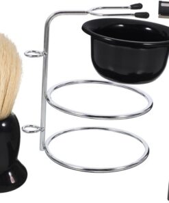 Para Hombre Con Brocha Tazón y Soporte Kit Completo De Cuidado Personal Con Cuchillas y Accesorios Para Afeitarse Para Tipos De