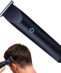 Maquinilla De Afeitar Eléctrica Para Hombres - Recortador Impermeable Y | Cortadoras Lavables - Recortadora Eléctrica Para Afeitar De Hombres,Para Cara Barba Cabello Cejas Aseo Personal Barbería Cump