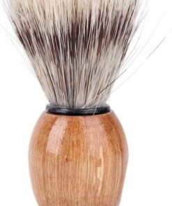 Negro tejón pelo hombres cepillo de afeitar peluquero salón facial barba limpieza rentable y buena calidad