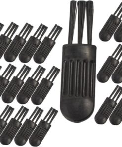 Healeved 200piezas Cepillo De Limpieza Para Afeitadora Eléctrica Herramienta Mini Para Limpiar Cortapelos y Recortadores Accesorio Duradero y Eficaz Para Espacios Reducidos