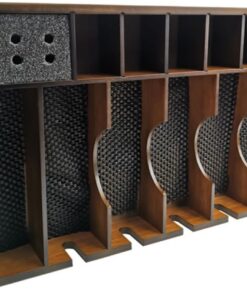 Ciieeo Cortadora para Racional Rejilla Gran de Diseño Salón para Capacidad Organizador Pelo Eléctrico de Madera Maciza de Belleza