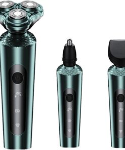 Afeitadora eléctrica portátil de 8 W, dispositivo de afeitado eléctrico adecuado para hombres que buscan precisión y comodidad