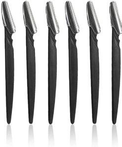 Maquinillas de afeitar para hombre, para bigote, barba (negro, 12 unidades, 12 unidades)
