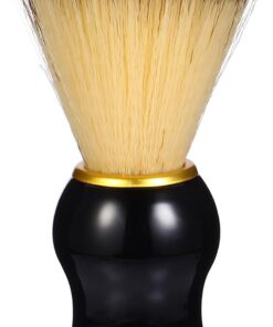 Cepillo de Afeitar Mango de Madera para Cuidado Facial Portátil Adecuado para Viajes y Uso Profesional Masculino Color Aleatorio