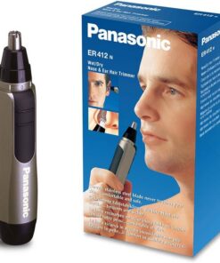 Panasonic ER-412 - Cortadora de vello para oreas y nariz con sistema de seguridad