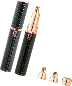 Afeitadora de lápiz labial para mujer, depiladora de cejas, recargable por USB, depiladora facial para piernas, cara, multifunción