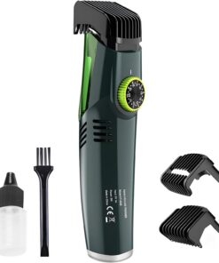 Afeitadora eléctrica con pantalla LED, recargable por USB, cuerpo completo, impermeable, para afeitado y recortador, recortadora profesional