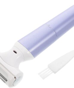 STOBAZA Depiladora Facial para Damas Indolora y Conveniente, Recargable en Color Azul, Material Abs, Adecuado para Depilación de Brazos y Zonas Íntimas