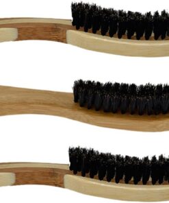 Genérico 3 Piezas Cepillo Para Barba Cepillo De Cerdas Para Barba Recogedor De Barba Para Afeitar Palo Recortador De Barba Para Hombre Suministros Para El Cuidado De La Barba Aseo De Madera