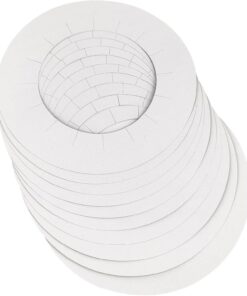 10 anillos de limpieza para calentador de cera, collares protectores universales para olla de cera, suministros de depilación (paquete de 10)